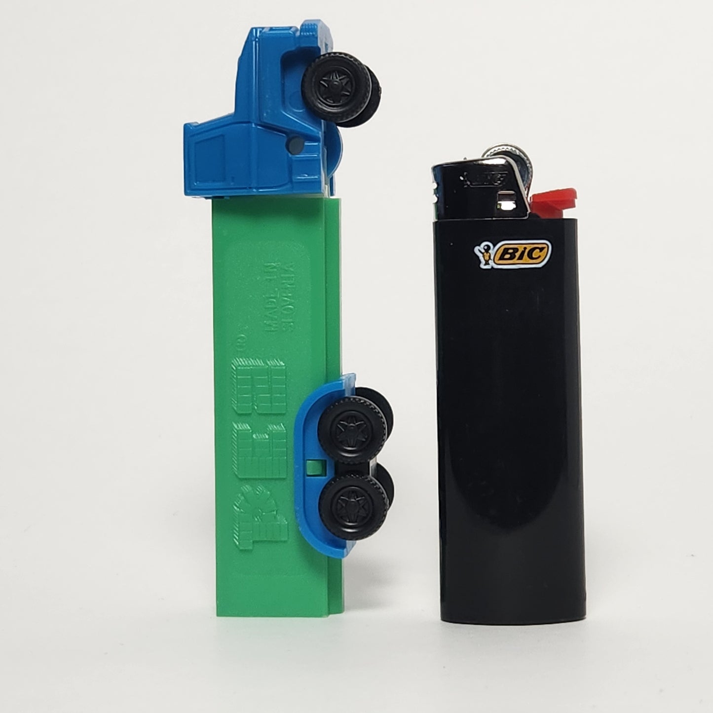 Pez - Green and Blue Semi Truck Pez Dispenser