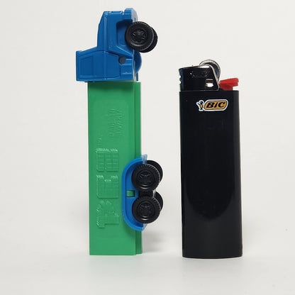 Pez - Green and Blue Semi Truck Pez Dispenser