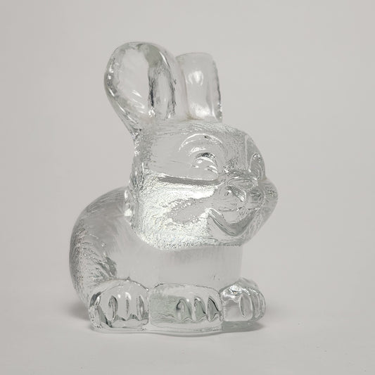 Goebel - Lead Crystal Rabbit Figurine 1980s