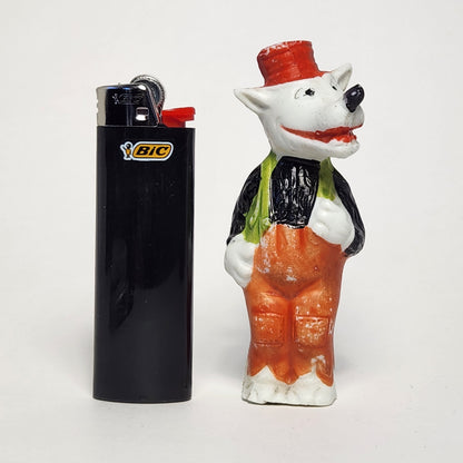 Walt Disney - Porcelain Bisque Big Bad Wolf Figurine 1930s