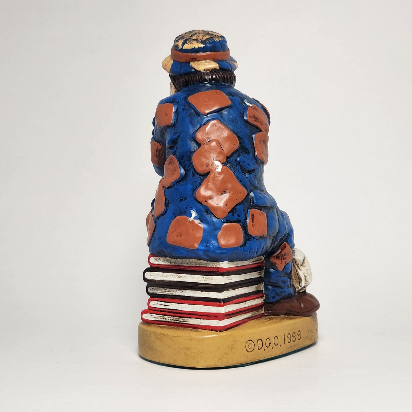 Emmett Kelly Jr. - Dave Grossman - Porcelain Clown Lawyer Figurine 1988