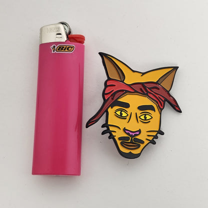 BANGcreated! - Tucat Shapurr 2" Enamel Pin
