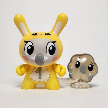 Kidrobot - Linda Panda - Elephant Dunny The Wild Ones Series 2018