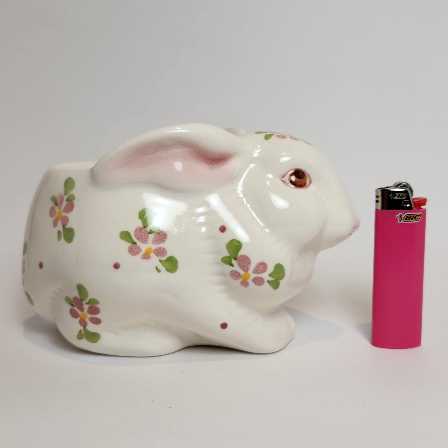 Avon - Ceramic Bunny Perfumed Candle Holder Planter