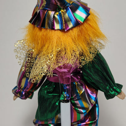 Collector's Choice - Porcelain Jester Doll with Stand