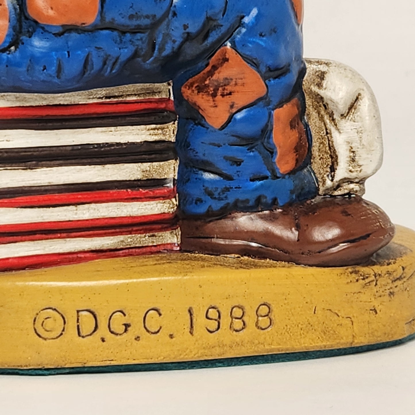 Emmett Kelly Jr. - Dave Grossman - Porcelain Clown Lawyer Figurine 1988