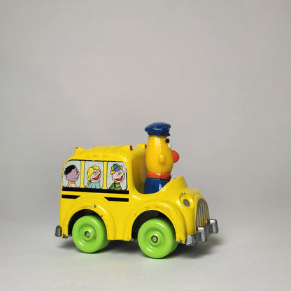 Playskool - Sesame Street Die Cast Car Bert School Bus 1983