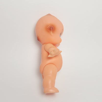 Kewpie 8" Rubber Squeak Doll with Crocheted Dress
