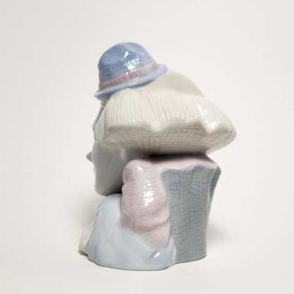 Meico - Paul Sebastian - Porcelain Clown Bust Figurine