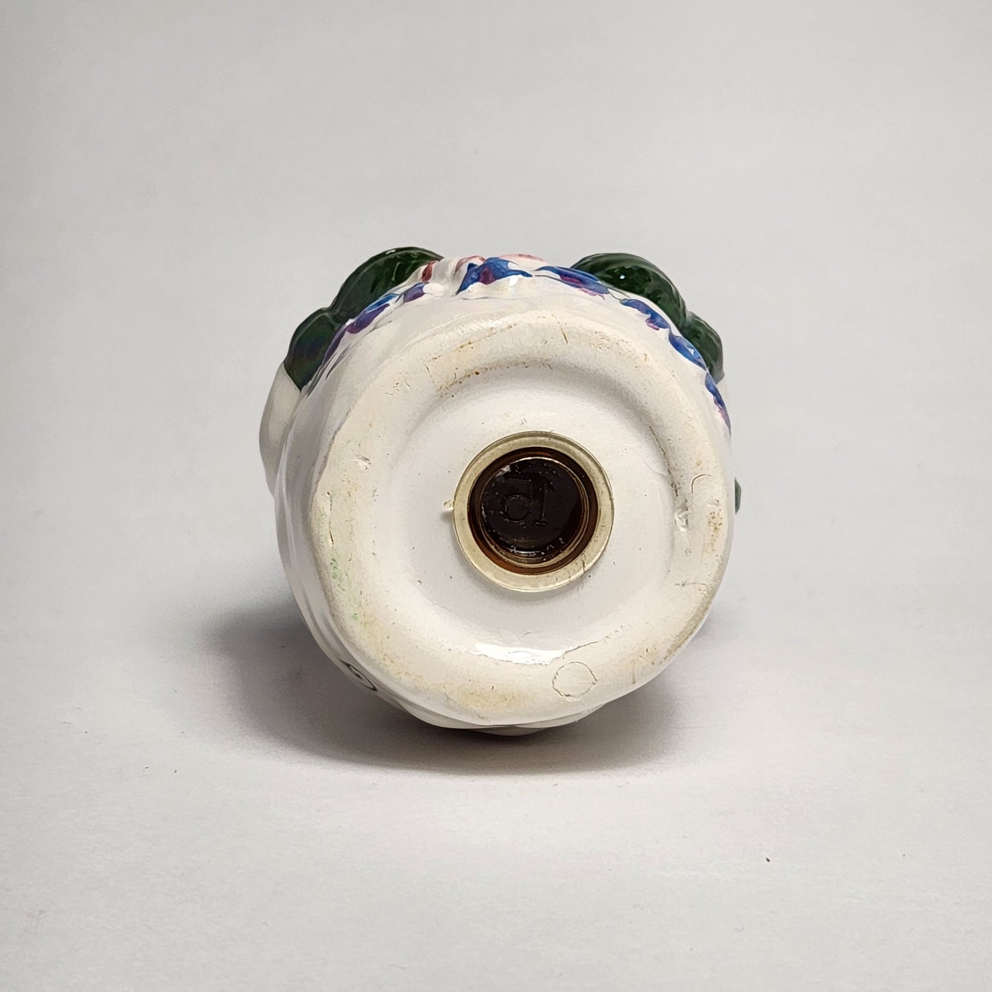 Iridescent Snowman Salt and Pepper Shaker Set