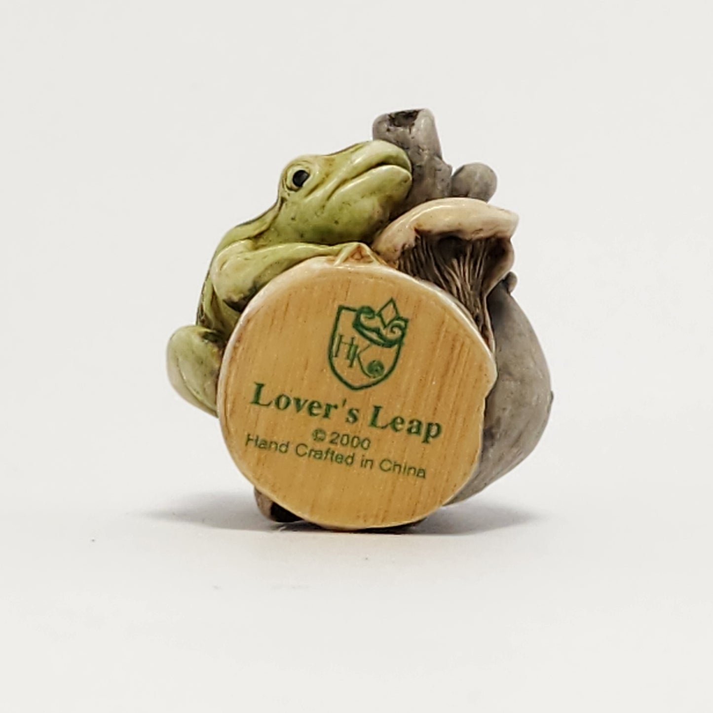 Harmony Kingdom - Sherman Drackett - Lover's Leap Frog Trinket Box 2000