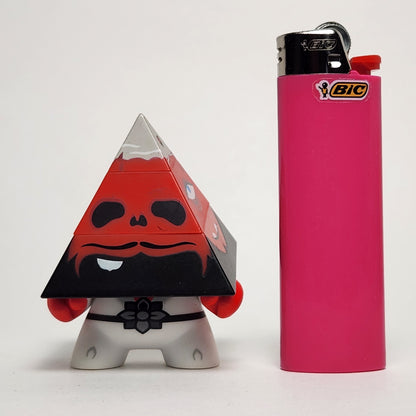 Kidrobot - Andrew Bell - Red Pyramidun Dunny 2013