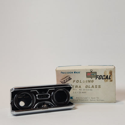 Vintage K-Mart Focal Folding Opera Compact Binoculars 1960s - 1970s