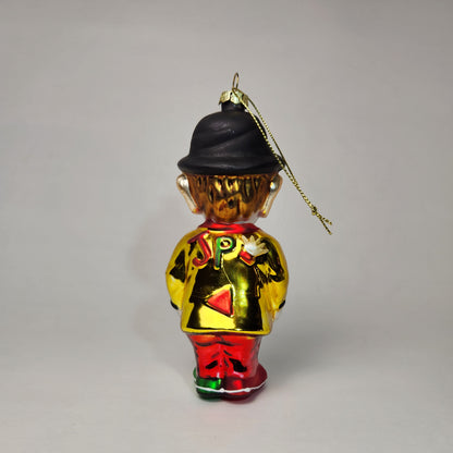 Archie McPhee - J.P. Patches Clown Glass Ornament 2010s