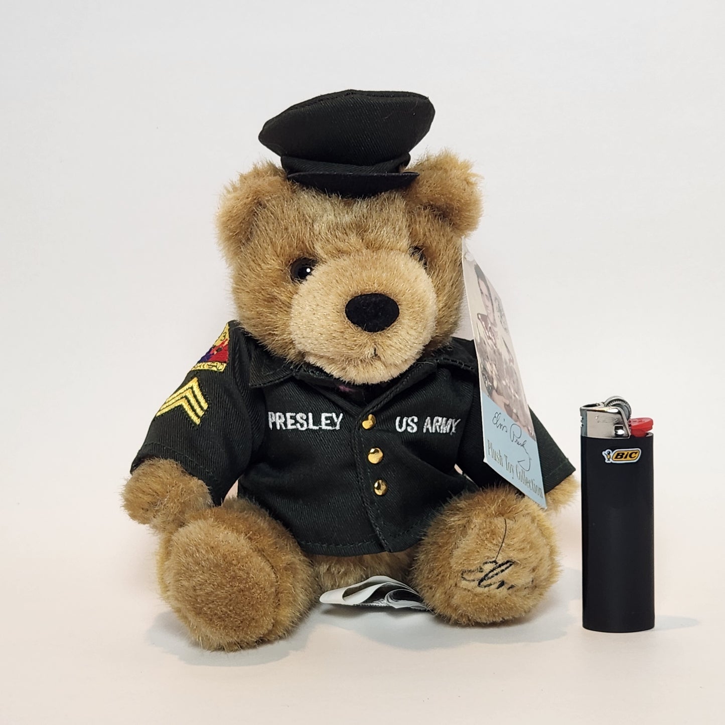 Creature Comforts Toys Inc. - Elvis Presley - Army Elvis Plush Bear 2009