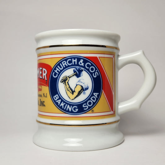 The Corner Store Porcelain Mug Collection - Arm & Hammer Baking Soda (Franklin Porcelain) 1985