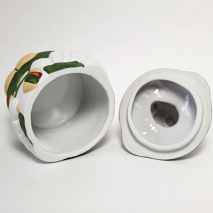 Ceramic Clown Candy Dish Trinket Box