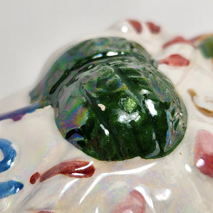 Iridescent Snowman Salt and Pepper Shaker Set