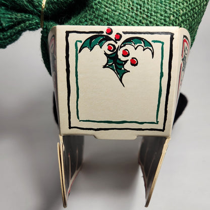 Annalee Mobilitee Dolls - Santa Claus Doll with Sleigh 1979