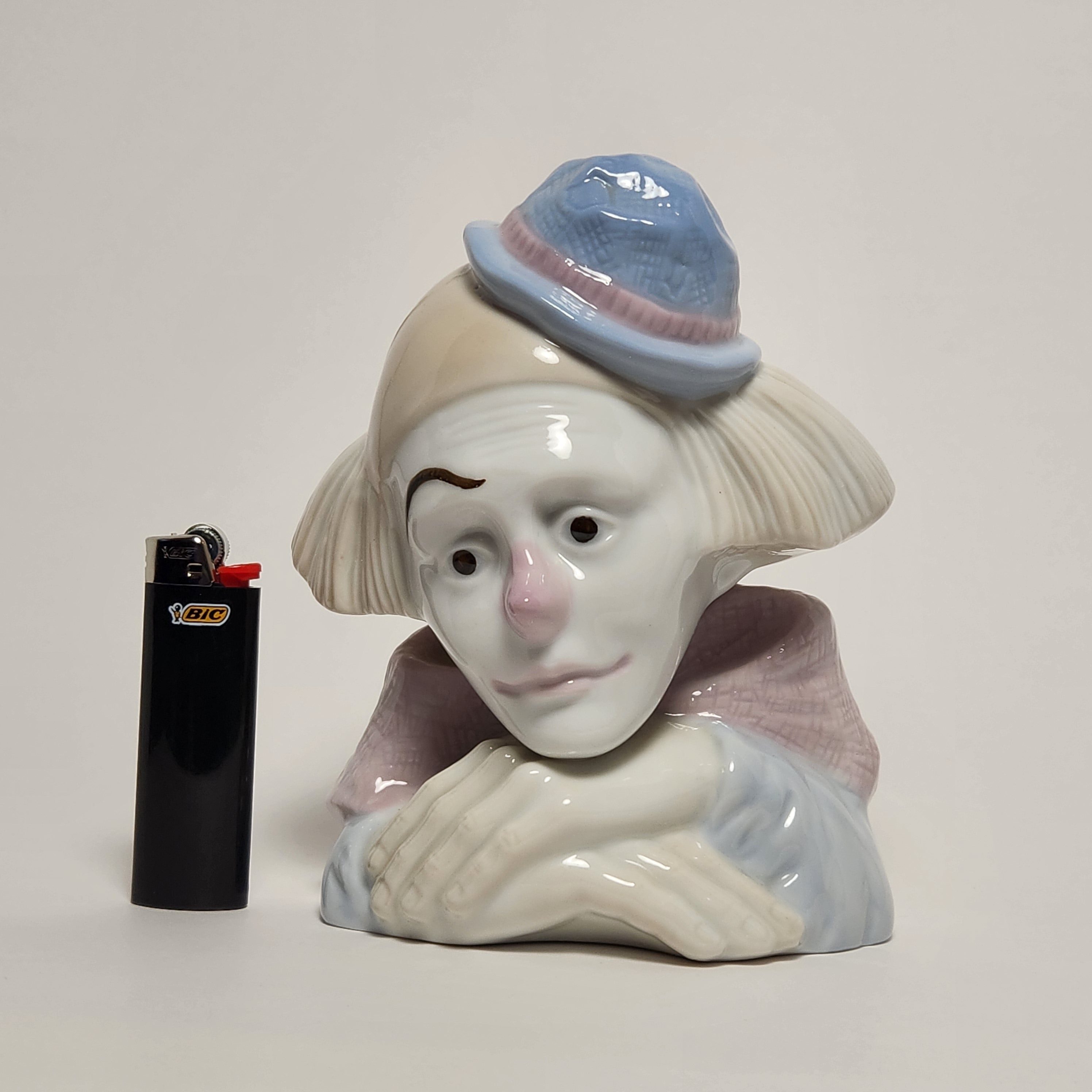 Meico - Paul Sebastian - Porcelain Clown Bust Figurine – Attic Katz