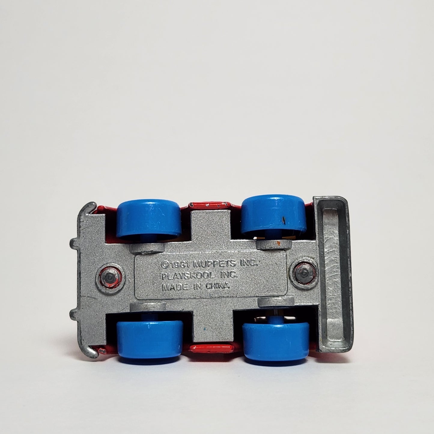 Playskool - Sesame Street Die Cast Car Ernie Fire Truck 1981