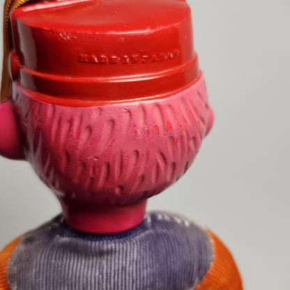 Bellhop Monkey Carnival Prize Corduroy Doll