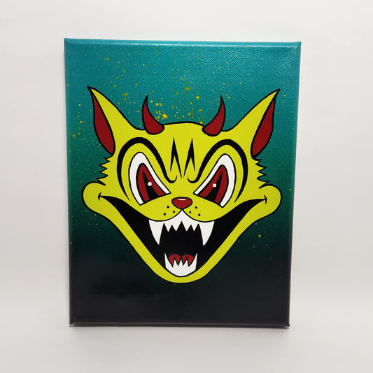 BANGcreated! - Miss Hiss: Acid Bath 10" Canvas 2019