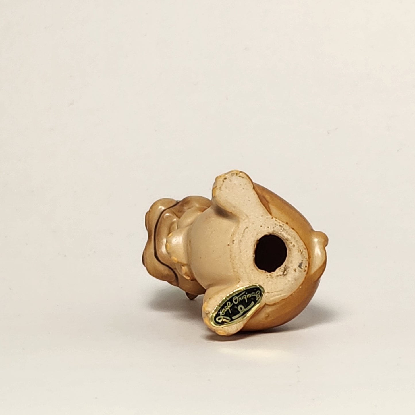 Josef Originals - Porcelain Hippo with Frog Figurine