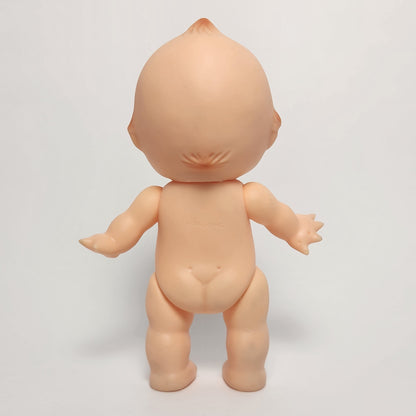 Kewpie 8" Rubber Squeak Doll with Pink Crocheted Outfit