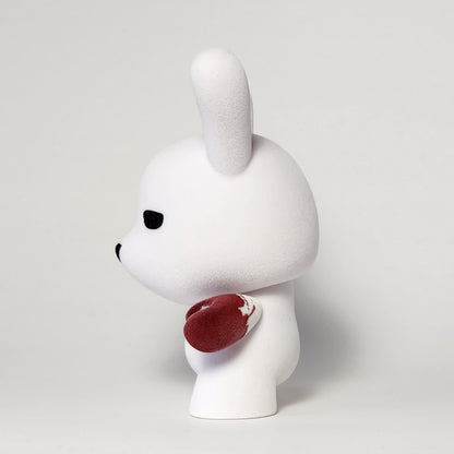 Kidrobot - Luke Chueh - Flocked Wannabe Dunny 2018 (DAMAGED)