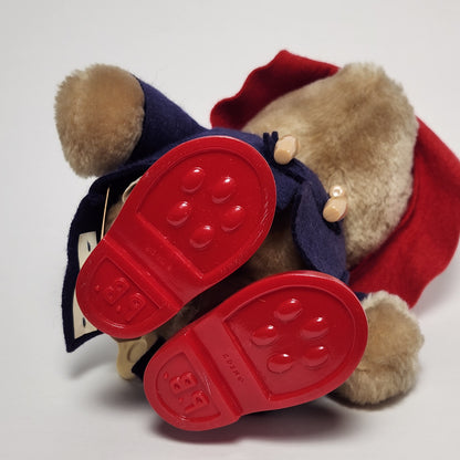Eden Toys Inc. - Paddington Bear Darkest Peru Wind-Up Musical Plush Toy 1982