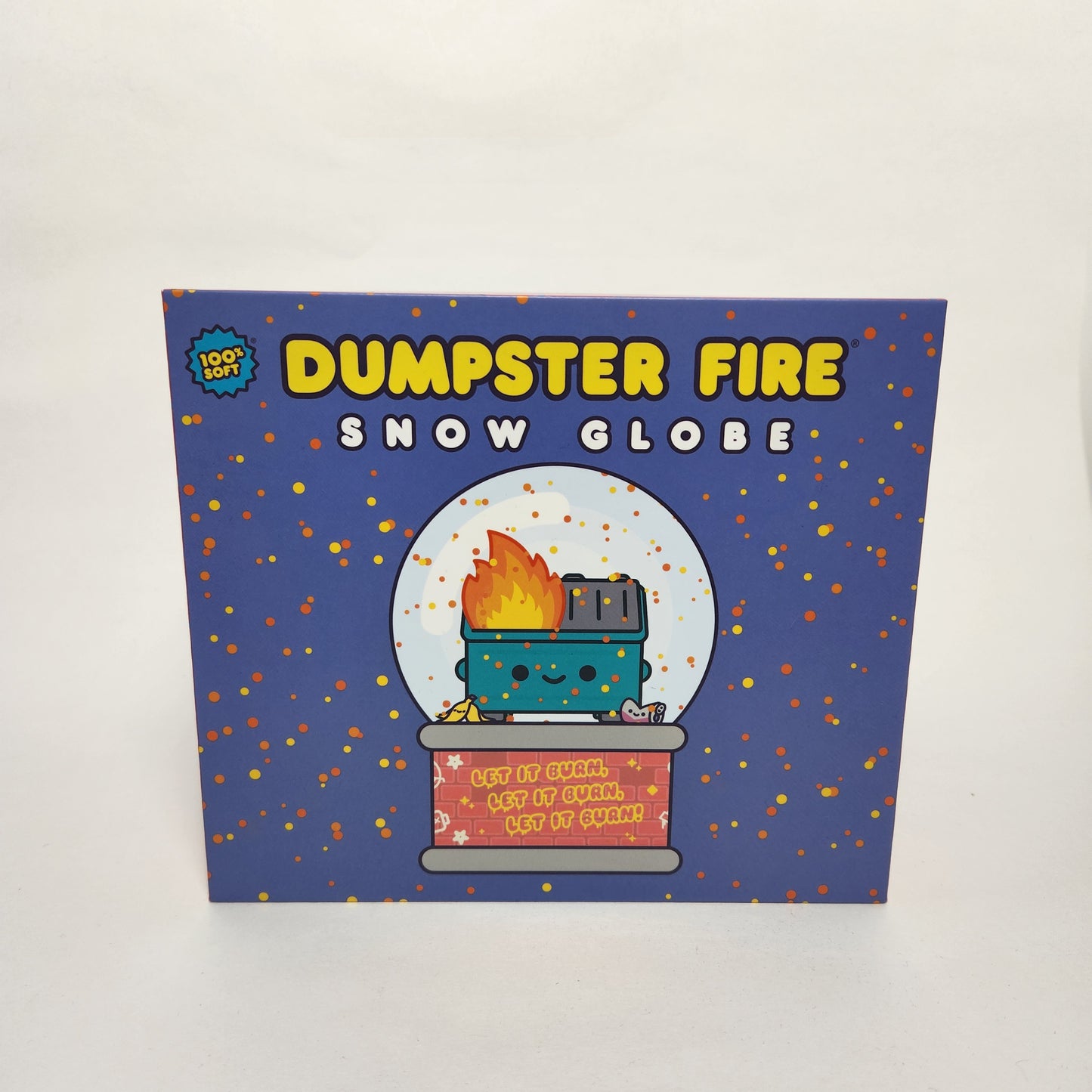 100% Soft - Dumpster Fire Snow Globe - NEW!