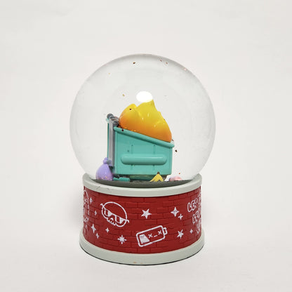 100% Soft - Dumpster Fire Snow Globe - NEW!