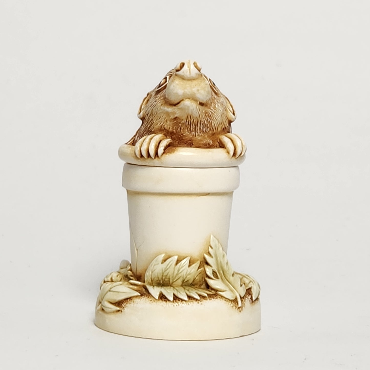 Harmony Kingdom - Peter Calvesbert - Pot Sticker Trinket Box 1999