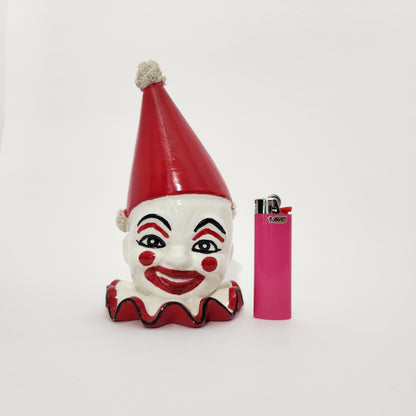 Napco - Spaghetti Clown Head Planter 1960s