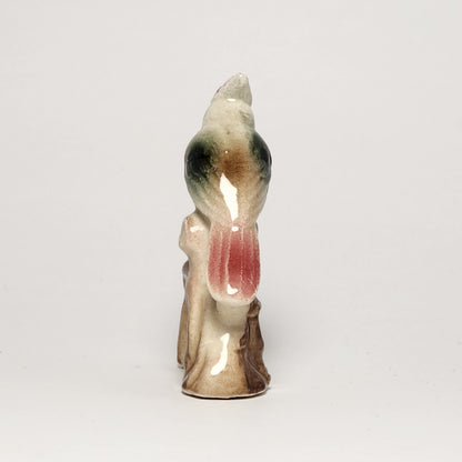 Porcelain Cardinal on Branch Figurine