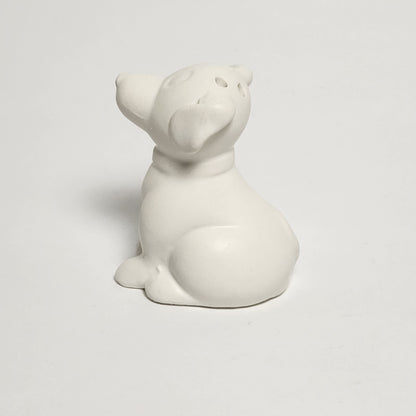 Black and White Dog Salt and Pepper Shaker Set