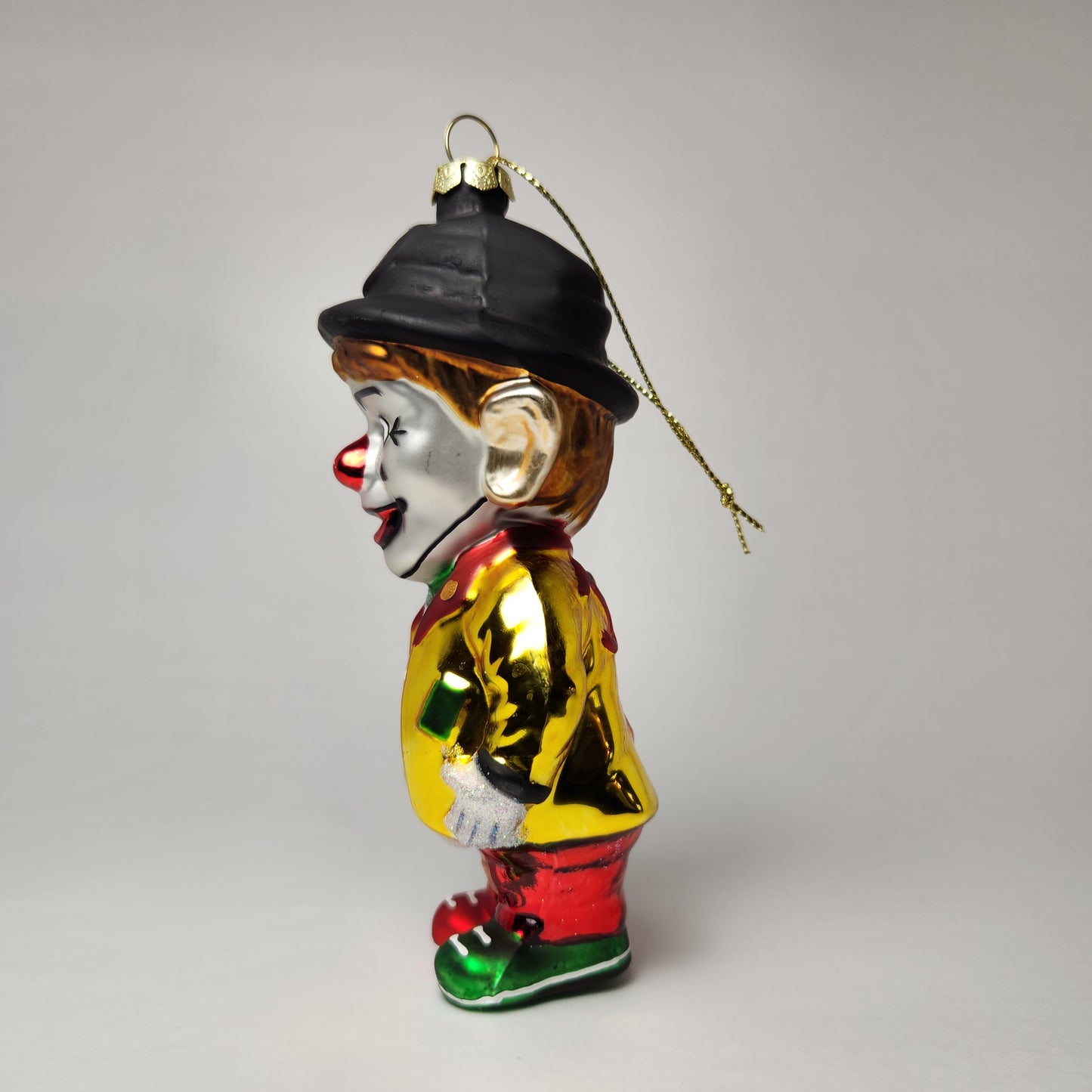 Archie McPhee - J.P. Patches Clown Glass Ornament 2010s