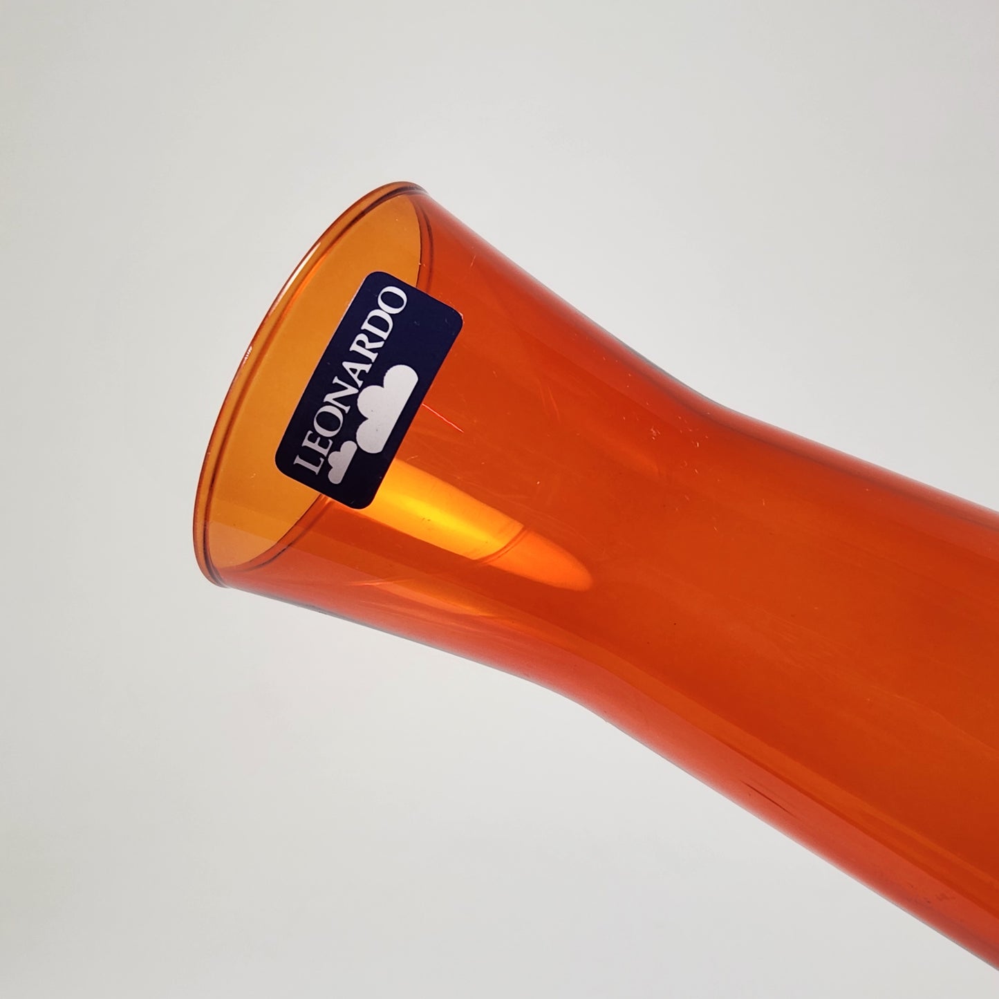 LEONARDO - Puccini Orange Glass Vase GERMANY