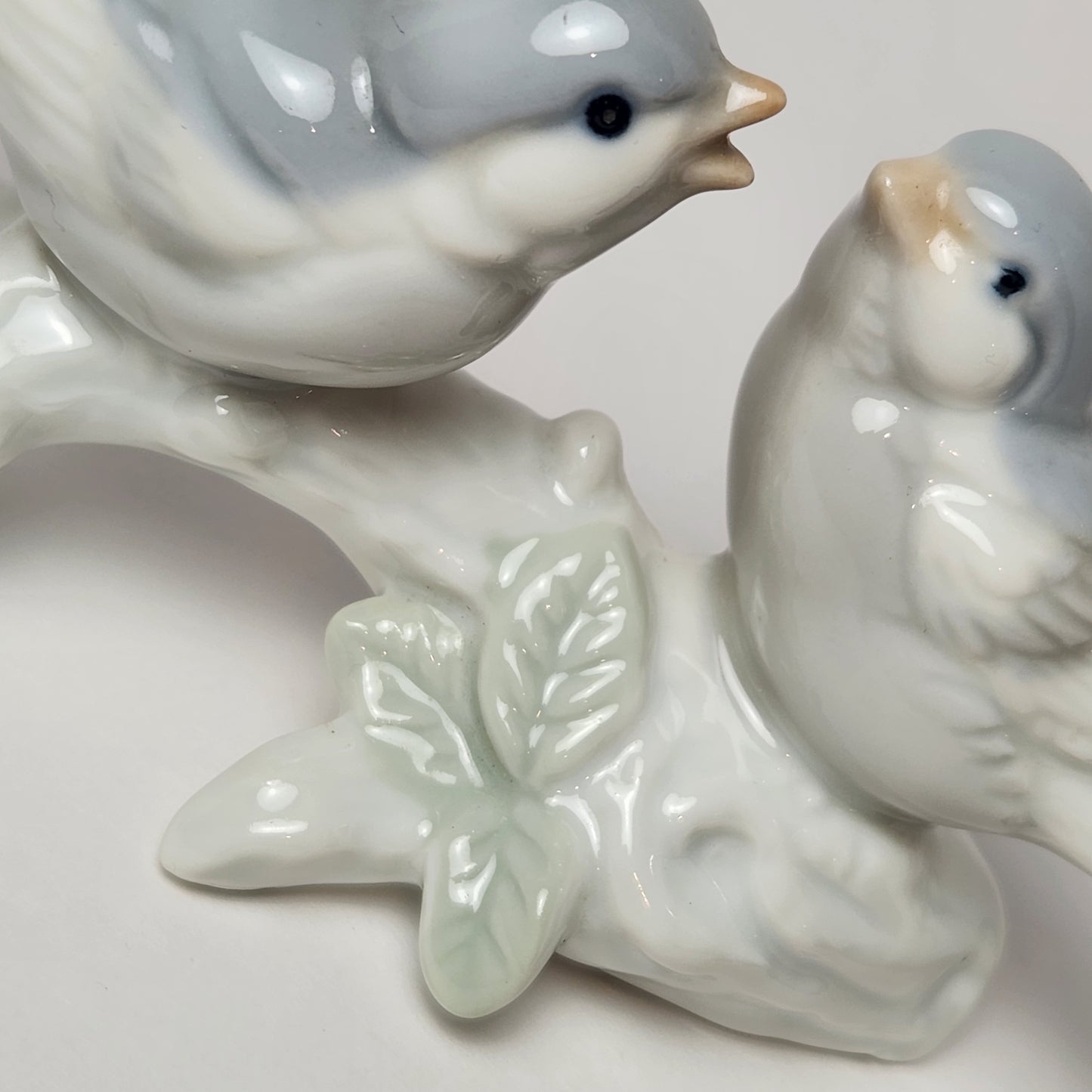 Otagiri - Porcelain Two Birds on Branch Figurine 1980s