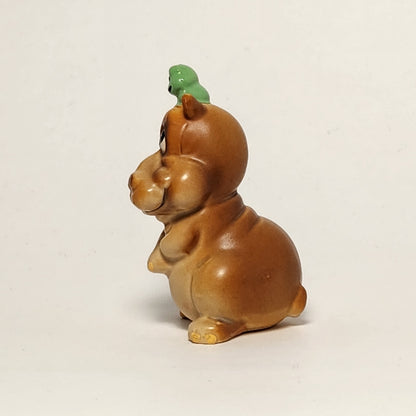 Josef Originals - Porcelain Hippo with Frog Figurine