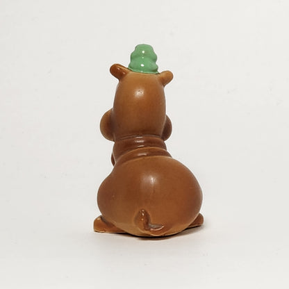 Josef Originals - Porcelain Hippo with Frog Figurine