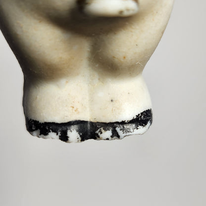 Walt Disney - Porcelain Bisque Three Little Pigs Band Figurines 1930s