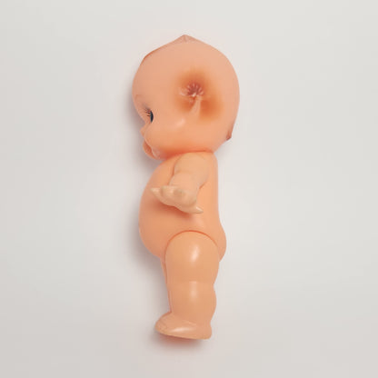 Kewpie 8" Rubber Squeak Doll with Crocheted Dress