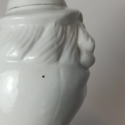 GOT - Porcelain White and Gold Clown Head Bust Figurine