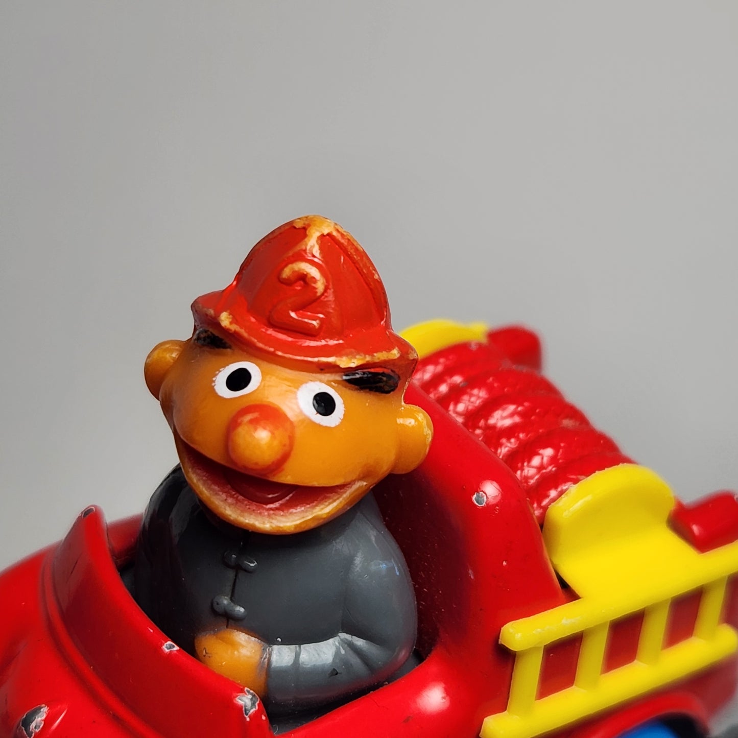 Playskool - Sesame Street Die Cast Car Ernie Fire Truck 1981