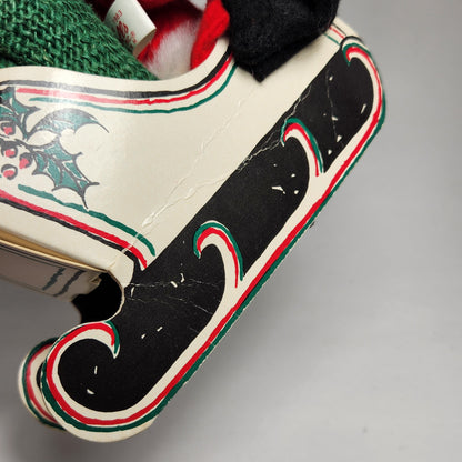 Annalee Mobilitee Dolls - Santa Claus Doll with Sleigh 1979