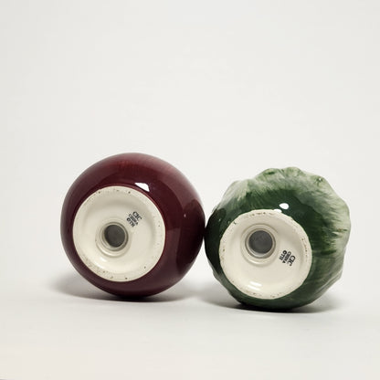 CIC - Cabbage and Tomato Ceramic Salt and Pepper Shaker Set