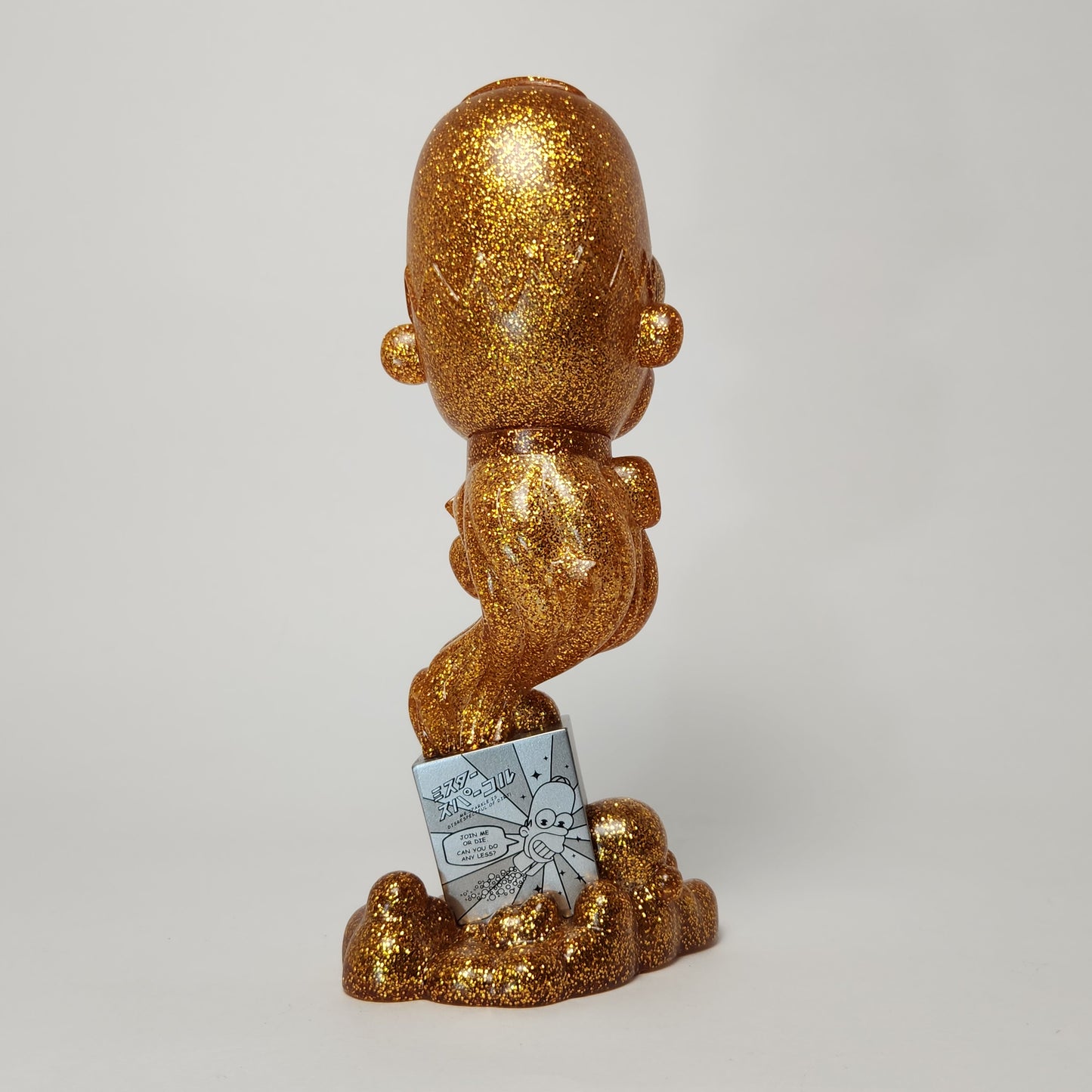 Kidrobot - Matt Groening - Mr. Sparkle (Gold Glitter) 2016