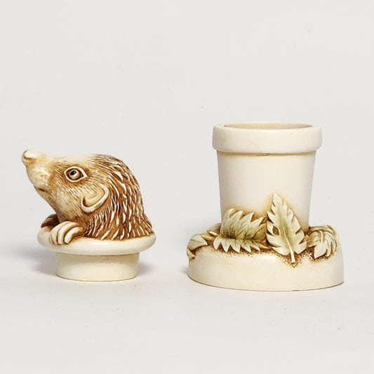 Harmony Kingdom - Peter Calvesbert - Pot Sticker Trinket Box 1999